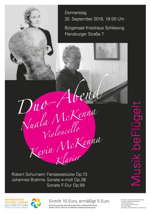 Musik beFlügelt 20.9.2018 Duo-Abend McKenna