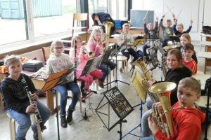 April 2019: KUMASTA "Stapels Musikanten" in Erfde beim Start